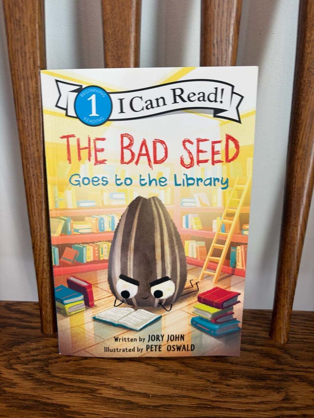 The Bad Seed Goes to the Library (I Can Read Level 1) by Jory John